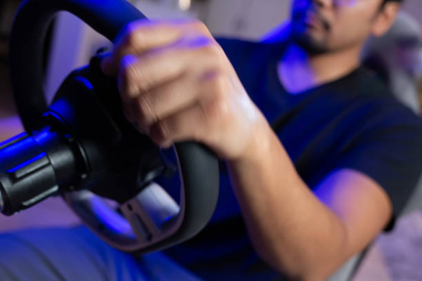 istock Racing in the Living Room (Motion Blur) 1410393567