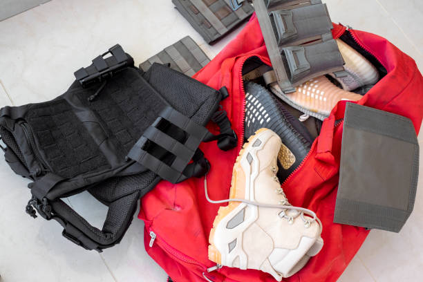tactical equipment in mess