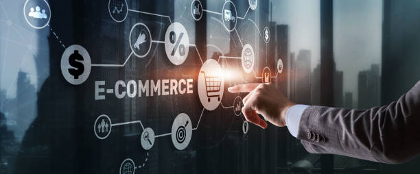 istock E-commerce Business Digital Marketing Concept. Electronic commerce 1410400420