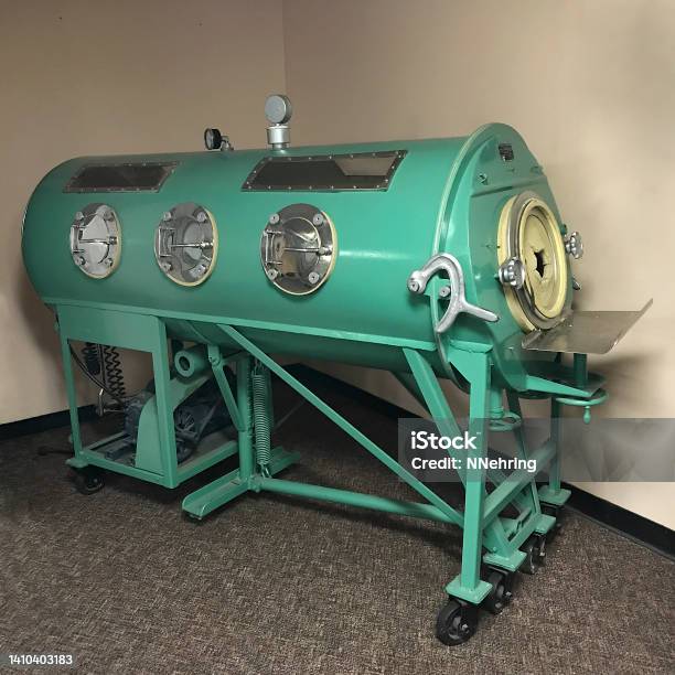 Iron Lung Machine Stock Photo - Download Image Now - Iron Lung, Polio, 20th Century