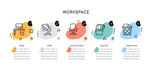 istock Workspace Infographic Concepts 1410407942