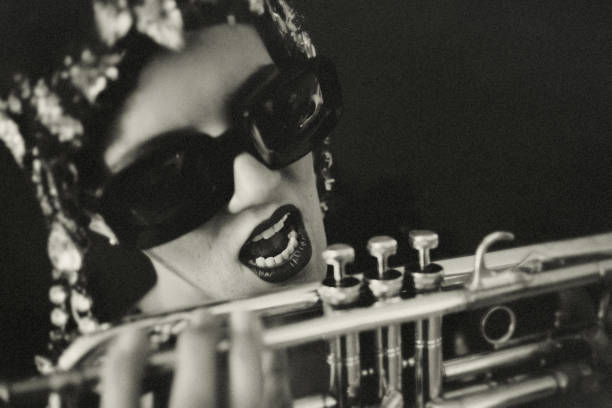 istock The jazz woman. 1410408074