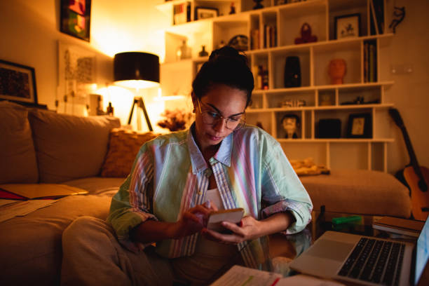 istock Female entrepreneur working at home. 1410410459