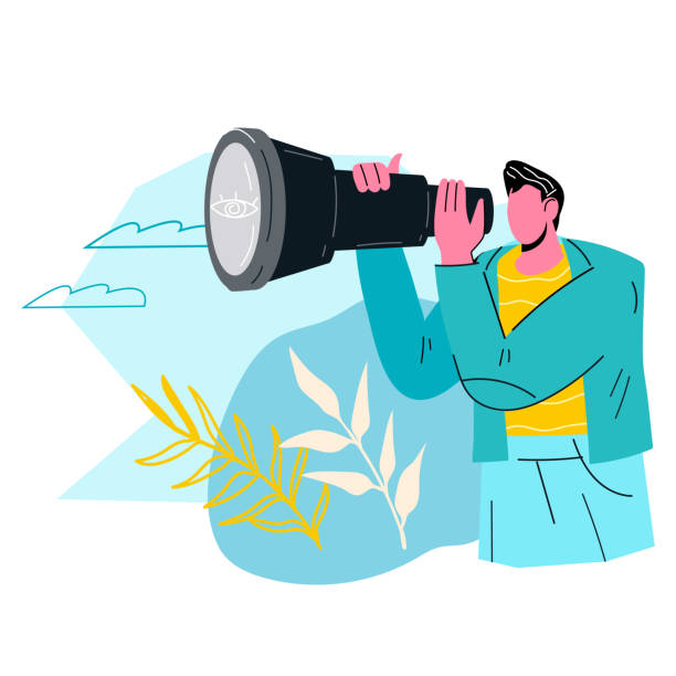 istock Boost and development of business, profit increase concept with businessman, vector. 1410424030