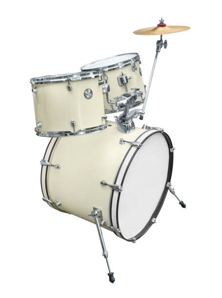istock Drum kit with drums and cymbal 1410432955