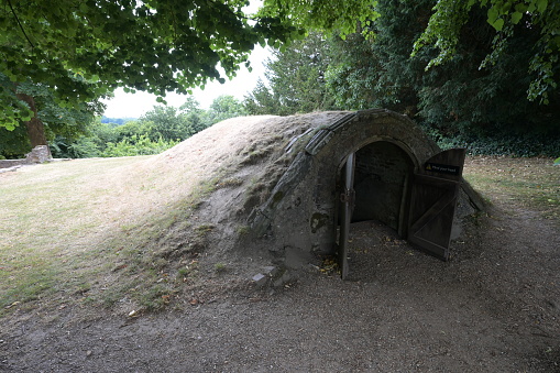 A medieval bunker fridge at a Medieval Abbey.