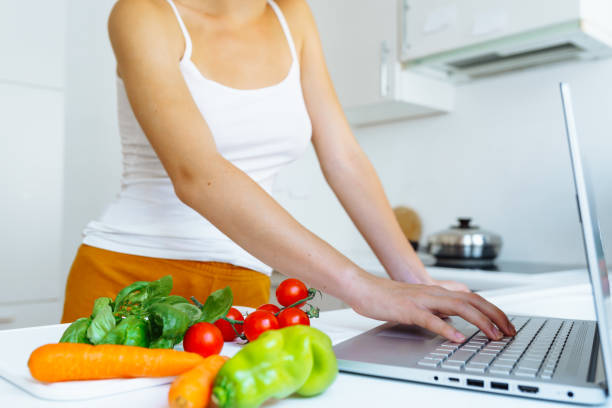 istock cooking with devices online recipe 1410436433