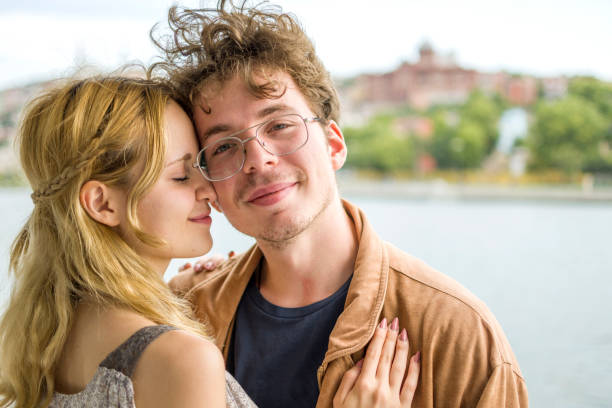 Young couple in love