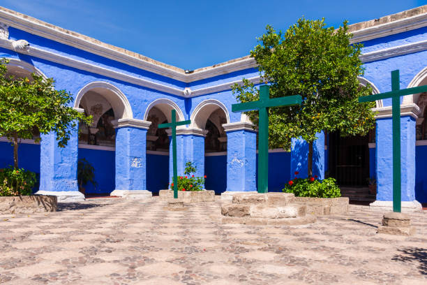 istock Santa Catalina Monastery Courtyard 1410438797