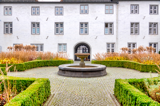 Inner courtyard of the city hall of Koblenz, Germany