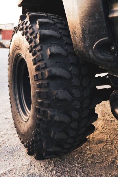istock 4x4 Vehicle Tire 1410446214