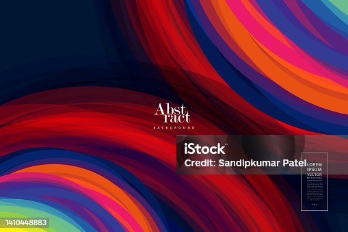 istock Abstract splash with ripples. Background for banner, poster, flyer, card, cover or brochure. 1410448883