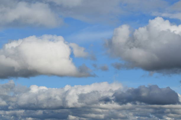 Cloudy skies, Sainte-Apolline, Quebec, Canada