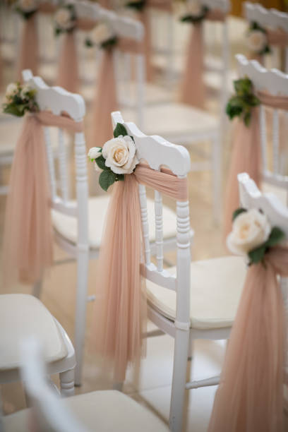istock wedding chair decoration, event chair 1410462548