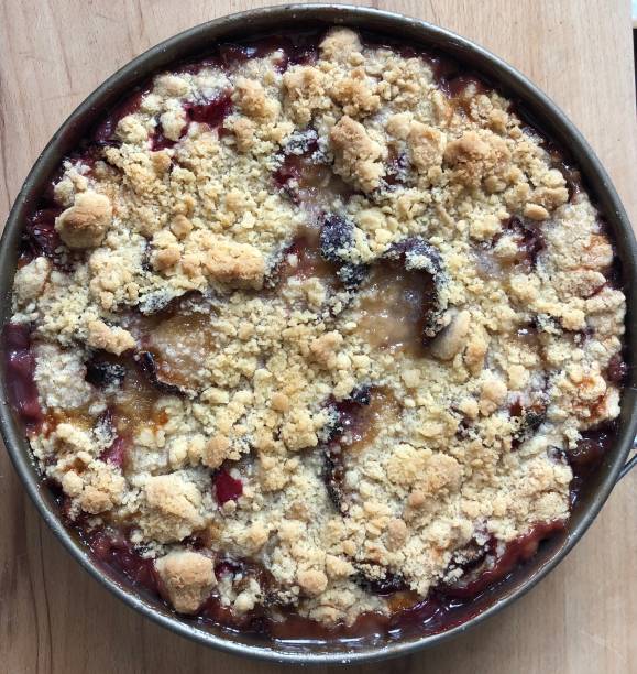 istock Home-Made plum cake 1410469056