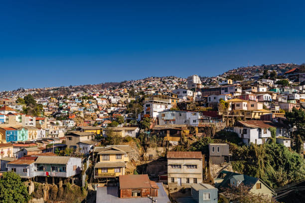 istock Typical houses in Valparaiso Chile 1410498761