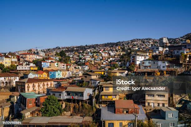 Cerro Alegre Valparaiso Chile Stock Photo - Download Image Now - Chile, Valparaiso - Chile, Valparaiso Region