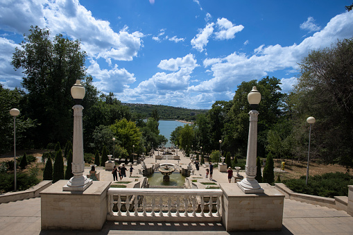 valley of the mills park in chisinau, moldova