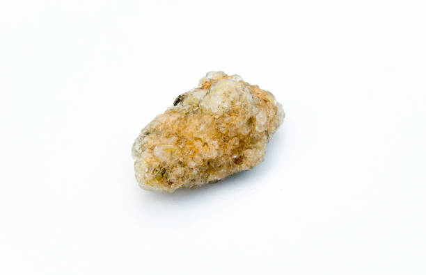 istock yellow mineral over white background 1410502825