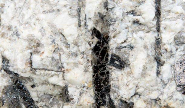 istock biotite mineral in a rock over white background 1410502893