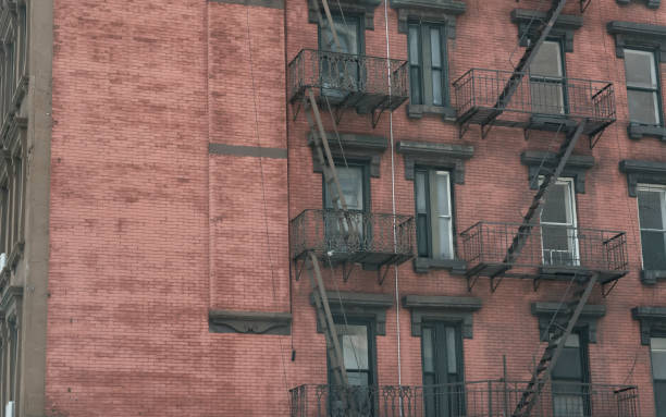 istock Red Brick brownstone of Manhattan 1410505432