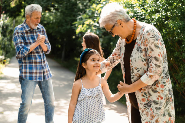istock Stay young at heart while playing with your grandchildren 1410506022