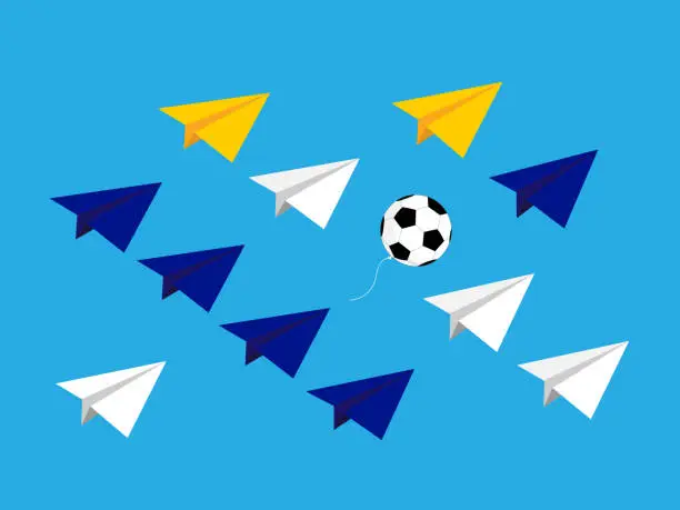 Vector illustration of Uruguay flag colors