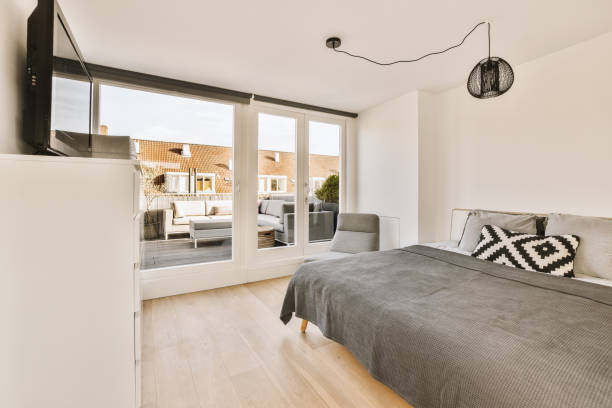 istock A bedroom in a modern house 1410537521