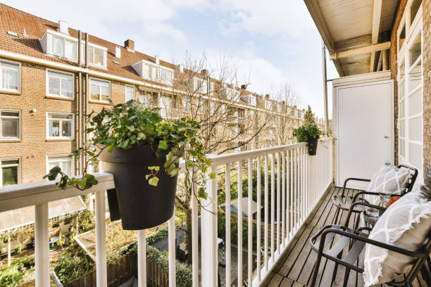 istock The interior of a cozy, modern balcony 1410537553