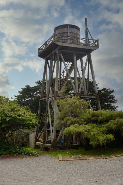 istock Vintage water tower in historic town 1410540508