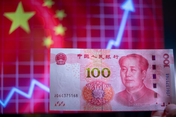 istock Close up of chinese 100 yuan 1410540517