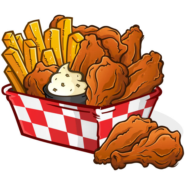 Ilustración de Cesta De Alas De Pollo Con Ilustración De Dibujos Animados De Papas Fritas y más Vectores Libres de Derechos de Patatas Fritas - Tentempié - iStock Ilustración de Cesta De Alas De Pollo Con Ilustración De Dibujos Animados De Papas Fritas y más Vectores Libres de Derechos de Patatas Fritas - Tentempié - iStock