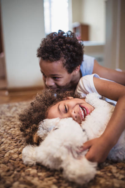 istock Love their little dog 1410586226