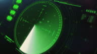 istock Military radar scanning area, showing multiple targets on screen, ship, aircraft 1410587391