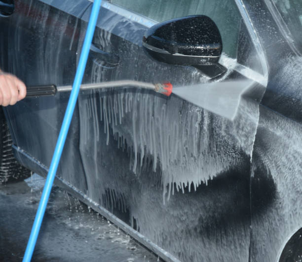 istock washing a car with water pressure 1410593287