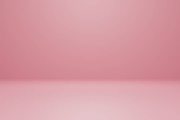 istock Empty pastel pink studio background, mockup template for product display, business backdrop. 1410597799