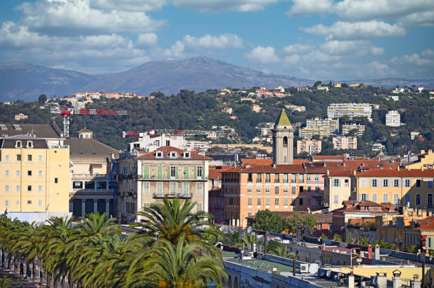 istock Nice old town cityscape France 1410598077