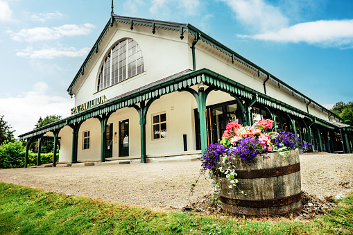 Strathpeffer village in the Ross and Cromarty region of the Scottish Highlands. Part of a series showing different aspects of this Victorian Spa town.