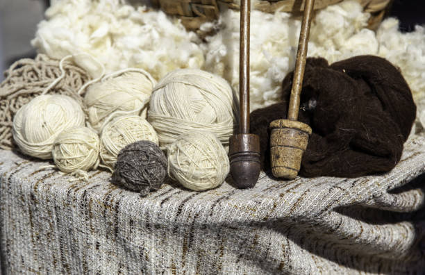 istock Balls of virgin wool 1410599722