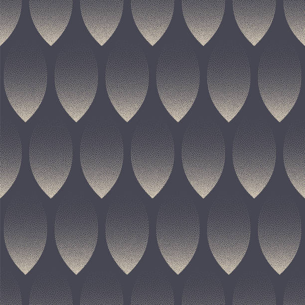Scale Structure Boho Seamless Pattern Vector Trend Abstract Background Scale Structure Boho Seamless Pattern Vector Trendy Abstract Background. Graphic Petals Retro Textile Design Repetitive Pale Grey Wallpaper. Half Tone Art Gritty Texture Endless Illustration torn carpet stock illustrations