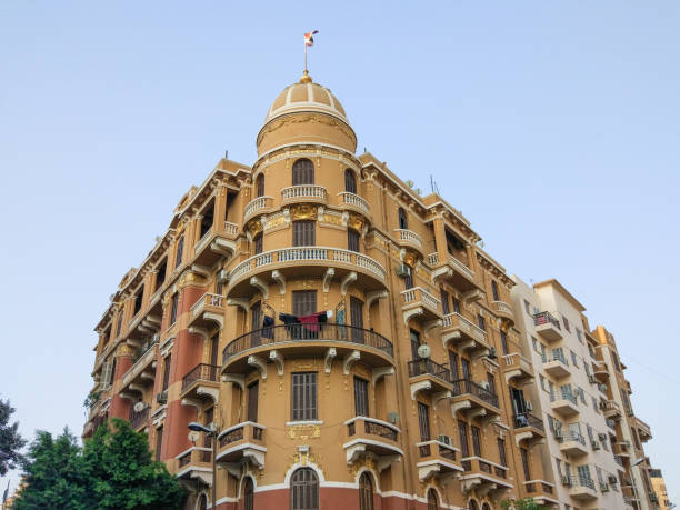 istock historical iconic old building at downtown Cairo, Egypt 1410617767