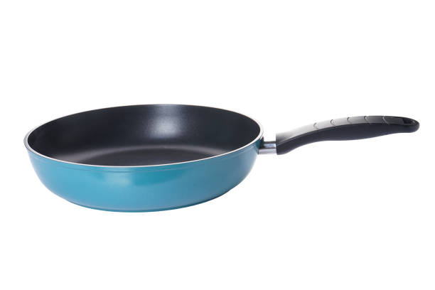 istock New frying pan isolated on white background. 1410638838