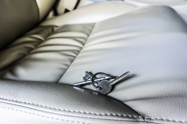 Bunch Of Keys on the Car Seats