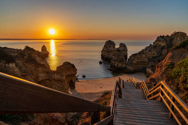 istock Sunrise on the coast of Lagos. 1410646432