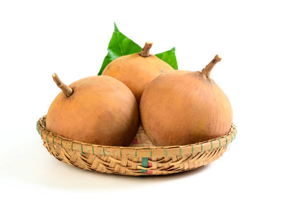 istock santol fruit in bamboo basket and isolated on white background, 1410650016