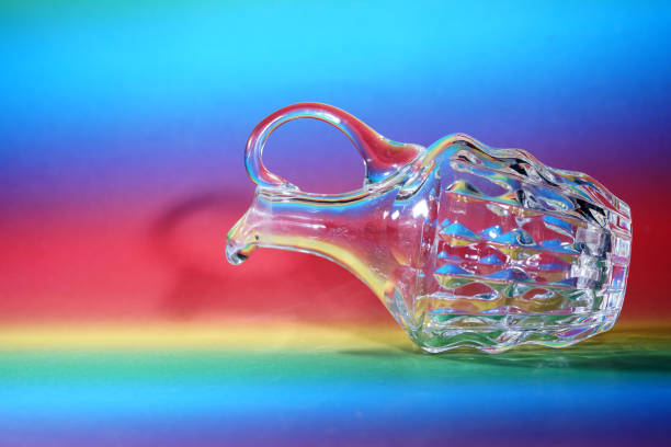 istock Glass made of crystal-like materials 1410655333