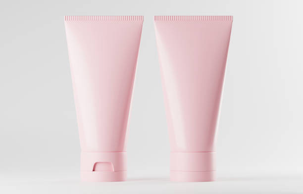 istock 3d illustration. Cosmetic cream mockup of various styles 1410657905