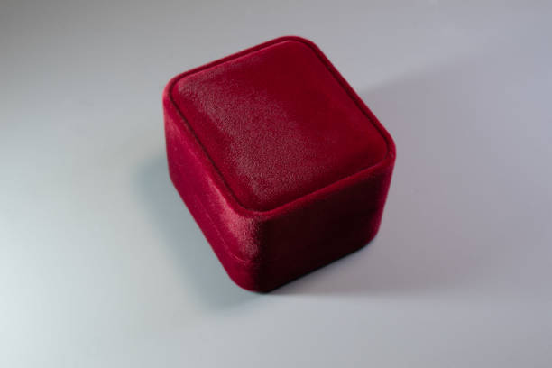 istock Close-up of red jewelry box 1410659255