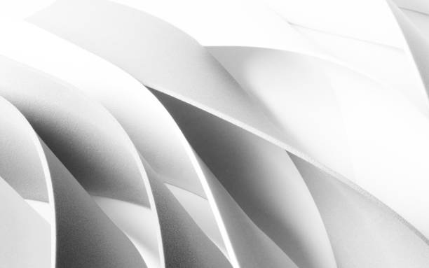 istock Close-up of wavy shapes. Abstract 1410664997
