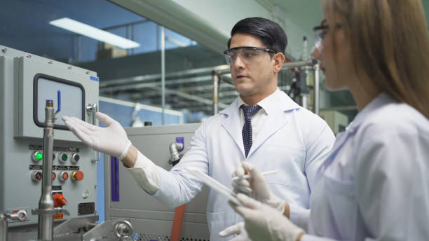 istock A scientist team working in marijuana or cannabis farm lab to analysis and develop product in laboratory in technology medical, chemistry, healthcare, research concept. Experimental science. People. 1410669885